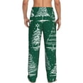 thumbnail image 3 of Balery Men'S Christmas Trees Pants,Sleepwear Pants,Pajama Pants,Pj Bottoms Drawstring And Pockets-Large, 3 of 9