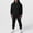 Red Coat for Men, variant on HAPIMO Sales Mens Hoodie Two Piece Sets Long Sleeve Solid Zipper Thicken Plush Pocket Drawstring Pullover Tops Relaxed Sweatshirt for Men Teen Boys Clothes Red