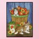 thumbnail image 3 of Pintura de arte de punto de cruz completa, bordado de fruta de gato estampado de 14 quilates, adorno de pared DIY Tmvgtek 6wd0zb1xp6uk4aq6, 3 of 9