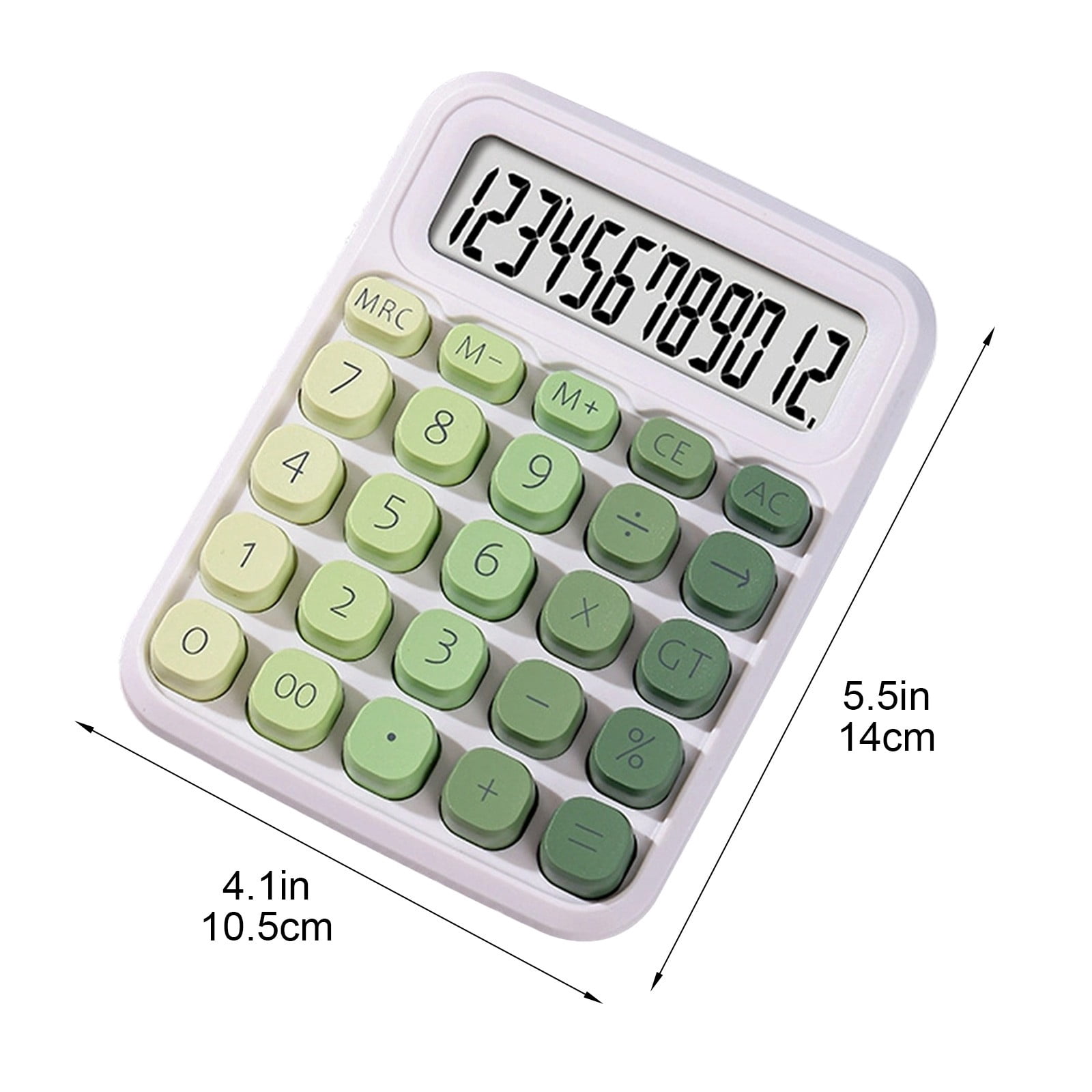 Fufafayo Calculator, Cute Mini Desktop Calculator With Big Buttons Portable Candy-Colored Math Calculator For Study Teachers Office