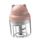 thumbnail image 2 of Picadora de ajo USB eléctrica inalámbrica picadora de ajo trituradora de jengibre recargable portátil, 250 ml, rosa Sweethay HA003928-04B, 2 of 7