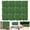 12 pieces, variant on Studyset Artificial Boxwood Panels Topiary Hedge Plant, Outdoor Artificial Greenery Panels, Faux Plant Wall Mat 50 x 50 for Patio Fence Balcony Garden Background