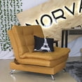 thumbnail image 3 of Sillón Individual Moderno Ocasional Reclinable 3 posiciones NORVAL  estructura de madera patas metálicas tela de Lino, 3 of 9