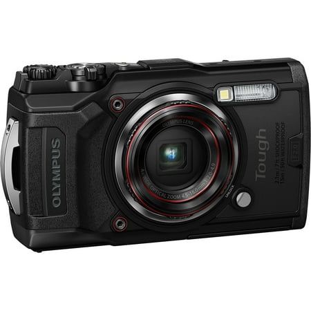 Olympus - Tough TG-6 12.0 Megapixel Digital Camera - Black