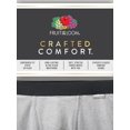 thumbnail image 3 of Fruit of the Loom Men's Crafted Comfort Stretch Boxer Briefs, Regular Leg-Assorted, Large, 3 of 6
