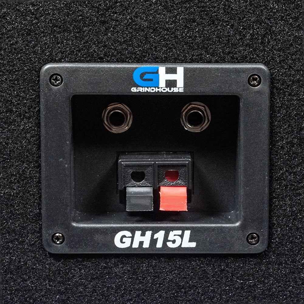GH15L - Passive 15 Inch 2-Way PA/DJ Loudspeaker Cabinet - 800 Watt Full Range PA/DJ Band Live Sound Speaker