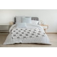 thumbnail image 3 of Simply Daisy in Ocean Abyss Green Bunny Fluffle Easter Throw Blanket, Oversized Throw, 3 of 4