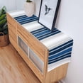 thumbnail image 6 of Table Runner 13.8x71inch Stripe Country Farmhouse Minimalist Waterproof Table Cloth Holiday Kitchen Dining Table Decorations for Indoor Outdoor Home Party Coffee, 6 of 8