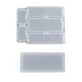 thumbnail image 2 of Rectángulo Caja de almacenamiento Modelo de silicona Cristal Resina Estuche para lápices Suministros para manualidades, 2 of 9