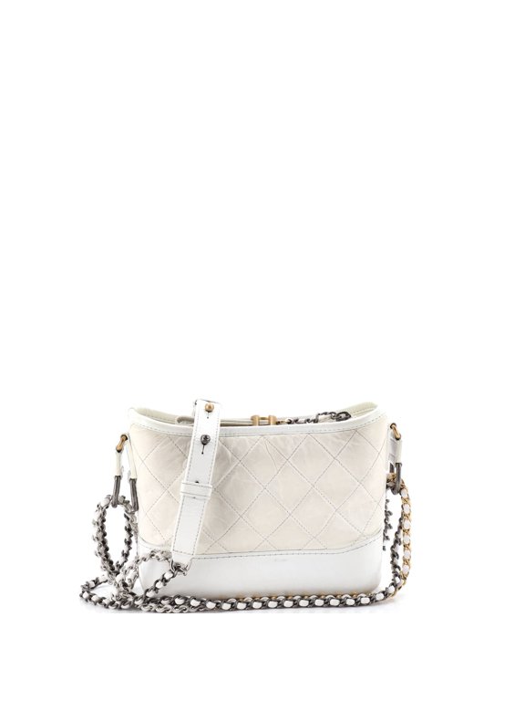 Pre-Owned Gabrielle Hobo Quilted Aged Calfskin Small By Rebag