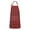 Red And White, variant on Rainbow Color Checkered Pattern Apron-Garden Aprons for Women with Pockets-Cotton Linen Waterproof Kitchen Cooking Gardening Aprons Adjustable for Kitchen,Cooking,BBQ and Salon 33x27 Inch