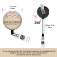 thumbnail image 5 of Charge Nurse Badge Reel – Nurse Manager ID Clip, RN Name Badge Holder, Nursing Thank You Gift | Scrapheart, 5 of 5