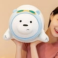 thumbnail image 3 of Bear Doll - Comfortable Washable Not Shrink Polar Bear Plush Animals Cartoon Cotton Stuffed Doll for Kids, 3 of 8