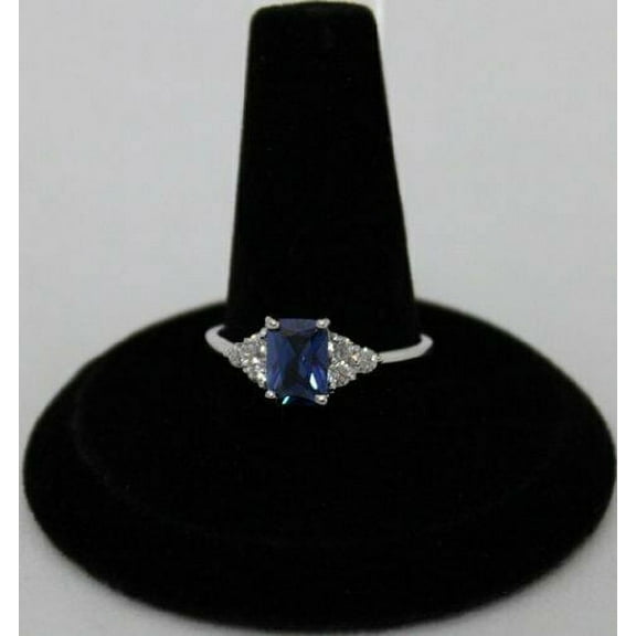 R. S. Covenant 069 sz 10 4441 Sapphire Cubic Zirconia