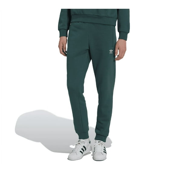 Adidas Men ADICOLOR ESSENTIALS TREFOIL PANTS HK0106 Mineral Green UK -S