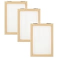thumbnail image 1 of BRIGHTFUFU Diy Paper Making Kit 3Pcs Wood Frame Assorted Color For Environmental Awareness Activities, 1 of 8