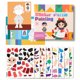 thumbnail image 1 of Juguetes de piscina, juguetes para bebés, juguetes para niños pequeños, rompecabezas de pegatinas para niños, dibujo de coche, rompecabezas de pegatinas para hacer uno mismo, juego de entrenamiento de, 1 of 3