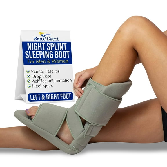 Brace Direct 90 Degree Night Splint - Therapeutic Support for Plantar Fasciitis