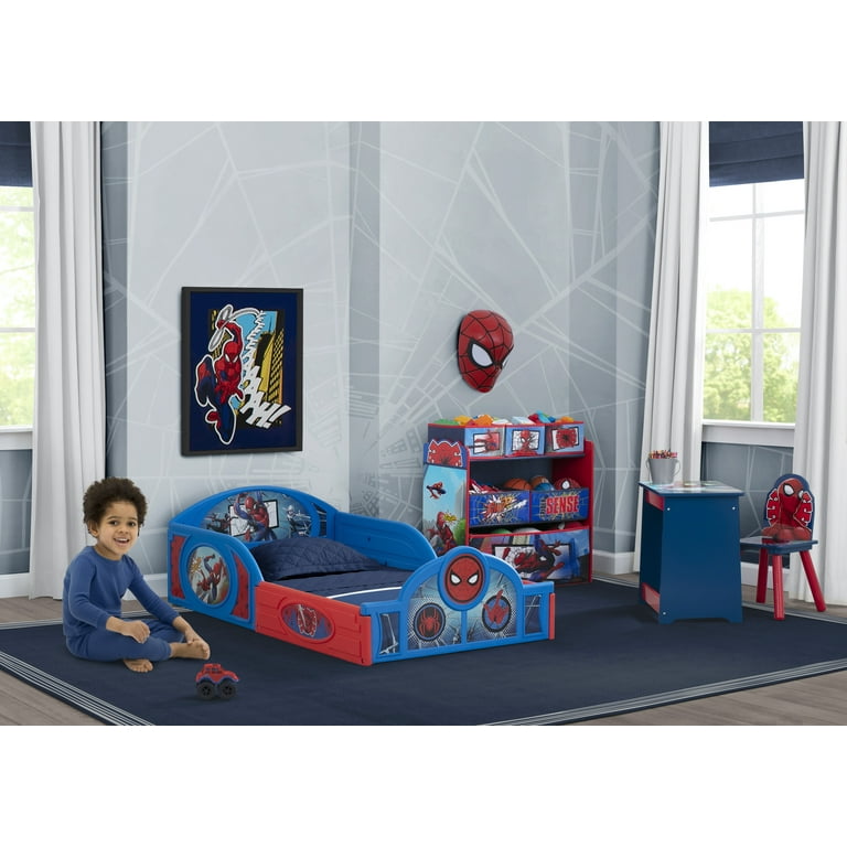 SpiderMan 4Piece RoominaBox Bedroom Set By Delta