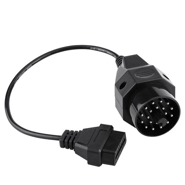 Cable Adaptador 20 Pin A 16 Pin OBD2 Cable De Escáner Del Conector Del Adaptador Para E36 E38 E39 E46 E53 X5 Z3