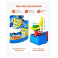 thumbnail image 3 of Toddler Water Table, Kids Water Park Playset with 39 Accessories, Outdoor Sensory Activity Table for 3+ Years Boys Girls, Backyard Beach Summer Fun, 3 of 7