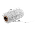 thumbnail image 5 of 328 Feet Cotton Bakers Twine, Christmas Gift Wrapping Cotton String, Crafts Twine String and Holiday Decorations, 5 of 6