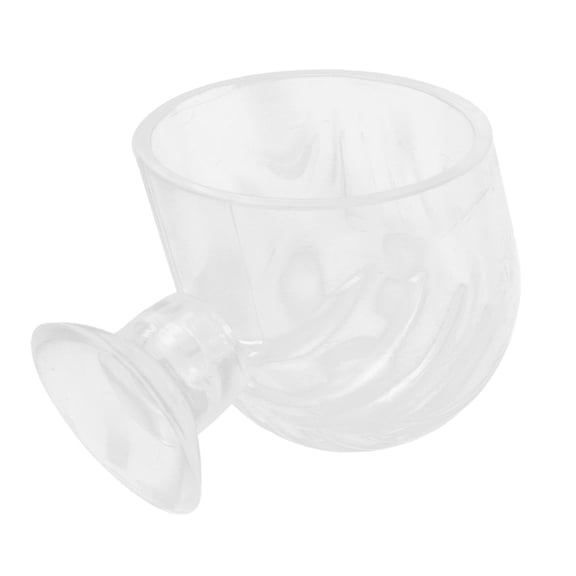 Taza De Alimentación Para Pecera, Protección Transparente De Alimentos Vivos, Atractivo Plástico Para Acuario, Alimentador De Gusanos Rojos Para Camarones En Salmuera