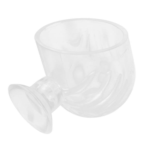 Taza De Alimentación Para Pecera, Protección Transparente De Alimentos Vivos, Atractivo Plástico Para Acuario, Alimentador De Gusanos Rojos Para Camarones En Salmuera