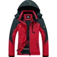 thumbnail image 1 of Women's Mountain Waterproof Ski Snow Jacket Winter Windproof Rain Jacket, 1 of 6