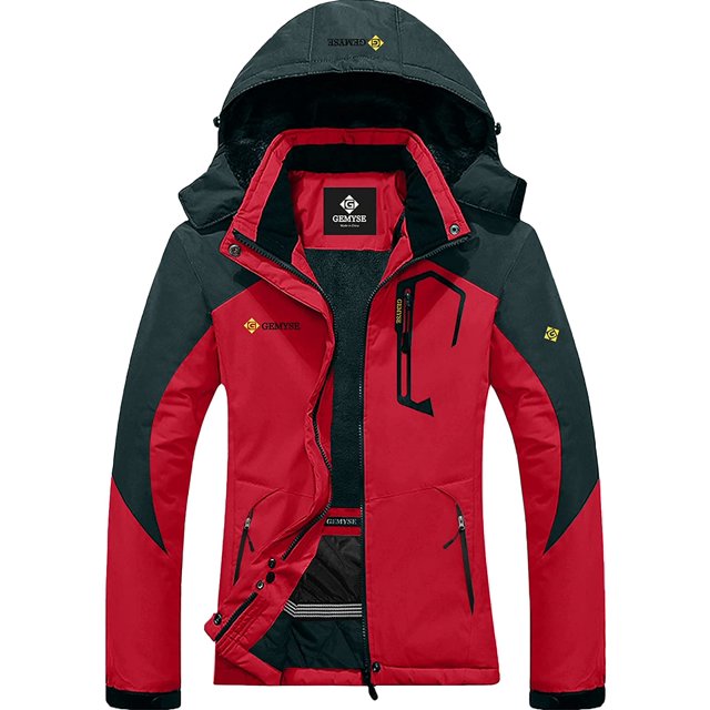 Women's Mountain Waterproof Ski Snow Jacket Winter Windproof Rain Jacket