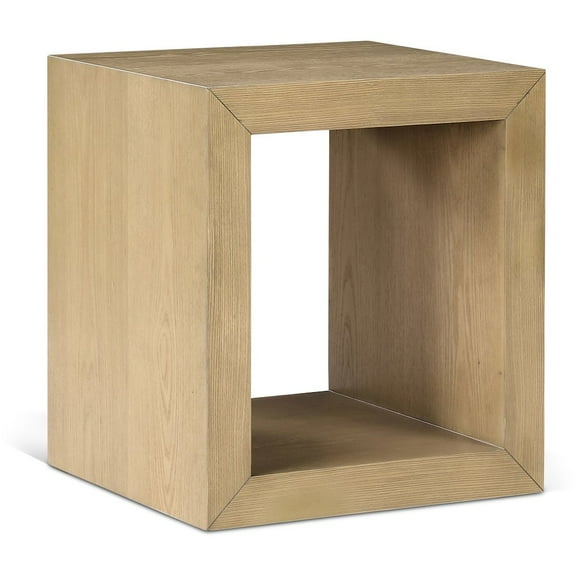 Meridian Furniture Alma Natural Oak Veneer End Table