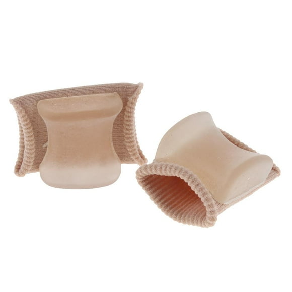 Espaciador Del Separador Del Enderezador Del Enderezador Del Orticics Del Del Tubo Del Silicón Yuyangstore Funda de tubo de silicona para el dedo del pie