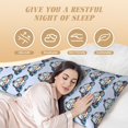 thumbnail image 4 of Lsque Police Car Body Pillow Case Cover,Ultra-Soft Microfiber Bed Pillow Cases 20x54 inches,Elegant Bedding,Breathable Durable Pillow Cover with Envelope Closure, 4 of 8