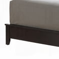 thumbnail image 2 of Queen Size Solid Wood Platform Bed Frame with Espresso Finish for Bedroom, 2 of 4