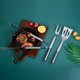 thumbnail image 2 of Juego de herramientas para asar barbacoa de acero inoxidable, 3 piezas, con bolsa de transporte, juego de utensilios para barbacoa, accesorios profesionales para barbacoa de acero inoxidable, 2 of 5