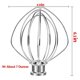 thumbnail image 2 of Mezclador de batidor de huevos K45ww, cabezal de mezcla de 4,5 qt, compatible con batidora Kitchenaid Afortunado Sencillez, 2 of 5