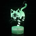 thumbnail image 3 of Figuras de anime de 22 estilos de Pokémon Pikachu Charizard, luz nocturna LED 3D que cambia de modelo, colección de lámparas con logotipo de acción, regalos creativos, 3 of 5