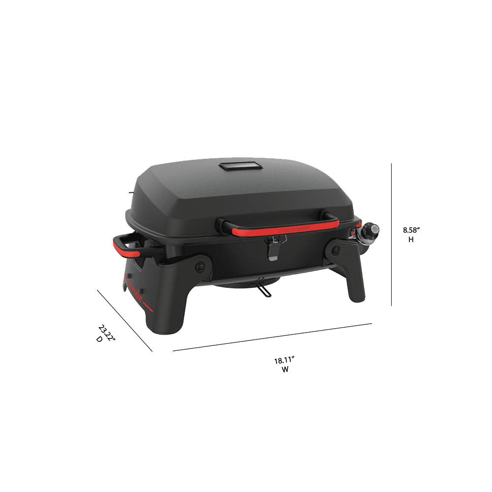 Megamaster Grills 8200065C Single Burner Portable Tabletop Propane Gas