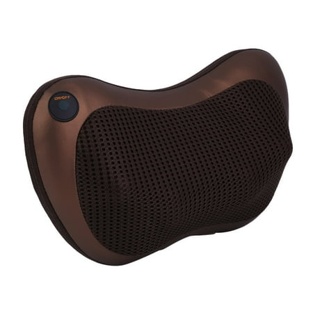 Electric Heating Kneading Relax Neck Shoulder Back Pain Car Massage Pillow