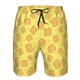 thumbnail image 3 of Balery Toast Traje de Baño Estilo Hawaiano para Hombre, Shorts de Secado Rápido con Bolsillos-Small, 3 of 6