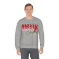 thumbnail image 5 of Women's Christmas Sweatshirt Merry Retro Heavy Blend™ Crewneck Sweatshirt, 5 of 9