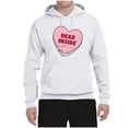 thumbnail image 2 of Wild Bobby Inside Pink Candy Heart Cute Funny Meme Valentine's Day Unisex Hoodie Sweatshirt, 2 of 6