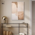thumbnail image 3 of Forms in Beige II Canvas Boho Geometric Art by Art Remedy, White Frame, 24 x 36, 3 of 7