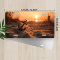 thumbnail image 2 of 1 Pcs 2D Flat License Plate Covers & Frames, Anchor on the Beach For Decorative Front, Waterproof For Decoration Aluminum License Plate Covers & Frames Cover For Men Women, 12" X 6", 2 of 6