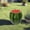Green, variant on 13.4" Strawberry Fruit Stool, Oversized Resin Stool with Hand-Painted Detail, Multi-Purpose Side Table Plant Stand for Garden Indoor Outdoor, Red