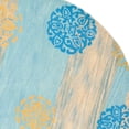 thumbnail image 3 of Contemporary Rug - Soho -Blue/Multi-Color:Blue/Multi,Design:Contemporary,Shape:Round,Size:6'L x 6' W, 3 of 3