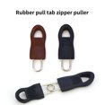 thumbnail image 2 of destyer Bag Zipper Puller Detachable Clothes Zipper Slider Replacement Suitcase Zip Head, Black, Size 8, 10pcs, 2 of 8