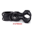 thumbnail image 1 of MYG Potence de Vélo Réglable 25.4MM 31.8MM 60 Degrés Rehausseur 90MM Alliage d'Aluminium, 1 of 7