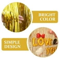 thumbnail image 2 of 4 Pcs Bright Rain Silk Door Curtain Ribbon Gold Curtains Christmas Decoration Fringe Backdrop, 2 of 6