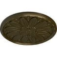 thumbnail image 3 of 29 7/8"OD x 1 3/8"P Fairfax Ceiling Medallion, Hand-Painted Brass, 3 of 6